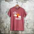 One Degree Hotter Graduation T Shirt For College Grads Men's Comfort Colors T-Shirt Crimson