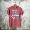 My Papa Lives In Heaven Shirt Memorial Day Papa Dad Grandpa Men's Comfort Colors T-Shirt Crimson