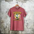 Over Par Under Influence Golf Dad Father Joke Men's Comfort Colors T-Shirt Crimson