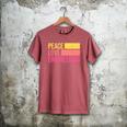 Peace Love Engineering Engineer School Graduation Retro Men's Comfort Colors T-Shirt Crimson