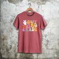 Peace Out Third 3rd Grade Graduation Graduate Class Of 2025 Men's Comfort Colors T-Shirt Crimson