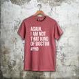 PHD Doctorate Phinished Doctoral Degree PHD Graduation Men's Comfort Colors T-Shirt Crimson