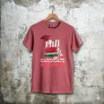 PhD PhD Graduation Gifts PhD Survivor T-Shirt Men's Comfort Colors T-Shirt Crimson