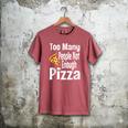 Pizza Lover Saying Introvert Anti Social Humor Foodie Men's Comfort Colors T-Shirt Crimson