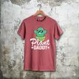 Plant Daddy Cactus Gardener Jokes Grandpa Plant Dad Men's Comfort Colors T-Shirt Crimson