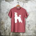 Poodle Graduation Dog Graduate Men's Comfort Colors T-Shirt Crimson