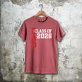Proud Dad Of A 2026 Graduate Grad Senior Father Graduation Men's Comfort Colors T-Shirt Crimson