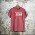 Proud Dad Of Class Of 2026 Graduate Men's Comfort Colors T-Shirt Crimson