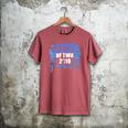 Proud Dad Of Two 2019 Graduates Twin Papa Graduation Men's Comfort Colors T-Shirt Crimson