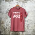 Proud Grandma Of A Class Of 2025 Senior Graduation 25 Men's Comfort Colors T-Shirt Crimson