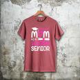 Proud Mom Of A 2024 Senior Graduation Men's Comfort Colors T-Shirt Crimson