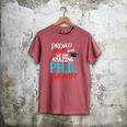 Proud Mom PhD Doctoral Graduation Doctorate Degree Men's Comfort Colors T-Shirt Crimson