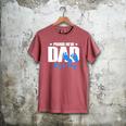 Proud New Dad It's A Boy Men's Comfort Colors T-Shirt Crimson
