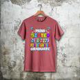 Proud SISTER Of a 2025 Kindergarten Graduate Graduation Men's Comfort Colors T-Shirt Crimson