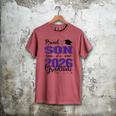 Proud Son Of a Class Of 2026 Graduate For Graduation Men's Comfort Colors T-Shirt Crimson