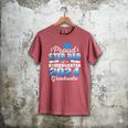 Proud Step Dad Of Kindergarten Graduate 2024 Graduation Step Men's Comfort Colors T-Shirt Crimson