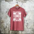 Proud Volleyball Dad Father's Day Men's Comfort Colors T-Shirt Crimson Proud Volleyball Dad Father's Day Men's Comfort Colors T-Shirt Crimson