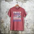 Proud Wife Of a State Trooper Police Officer Graduation Men's Comfort Colors T-Shirt Crimson