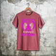 Purple In Memory Of Great Grandma Epilepsy Awareness Graphic Men's Comfort Colors T-Shirt Crimson