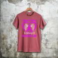Purple In Memory Of Mother In Law Alzheimers Dementia Heart Men's Comfort Colors T-Shirt Crimson Purple In Memory Of Mother In Law Alzheimers Dementia Heart Men's Comfort Colors T-Shirt Crimson