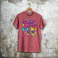Rad Dad 80s Throwback Men's Comfort Colors T-Shirt Crimson