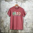 Read Banned Books Christmas Holiday Men's Comfort Colors T-Shirt Crimson