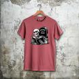 READING IN PEACE RIP Introvert Skeleton Read Book Meme Men's Comfort Colors T-Shirt Crimson READING IN PEACE RIP Introvert Skeleton Read Book Meme Men's Comfort Colors T-Shirt Crimson