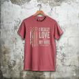 I Really Love It When My Wife Lets Me Go Hunting Dad Men's Comfort Colors T-Shirt Crimson I Really Love It When My Wife Lets Me Go Hunting Dad Men's Comfort Colors T-Shirt Crimson
