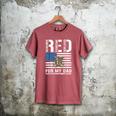 RED Friday For My Dad Military Veteran Deployed Men's Comfort Colors T-Shirt Crimson