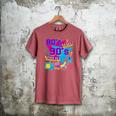 Retro 1980s 80's Baby 1990s 90's Made Me Nostalgia Birthday Premium Tri-Blend Men's Comfort Colors T-Shirt Crimson