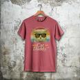Retro Cat Daddy 80s 90s Style Sunglasses Men's Comfort Colors T-Shirt Crimson Retro Cat Daddy 80s 90s Style Sunglasses Men's Comfort Colors T-Shirt Crimson