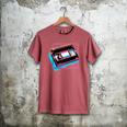 Retro VHS Vaporwave Video Cassette Nostalgia Geek Chic Men's Comfort Colors T-Shirt Crimson