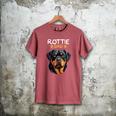 Rottie Dad Rottweiler Dog Men's Comfort Colors T-Shirt Crimson