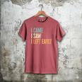 I Came I Saw I Left Early Introverts Lovers Men's Comfort Colors T-Shirt Crimson
