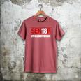 Senior 2018 Valedictorian School Colors Graduation Men's Comfort Colors T-Shirt Crimson