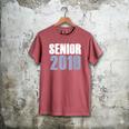 Senior 2019 Shirt Graduation Class Back To School Tee Men's Comfort Colors T-Shirt Crimson