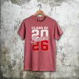 Senior 2026 Class Of 2026 Graduation 2026 Senior 26 Graduate Men's Comfort Colors T-Shirt Crimson