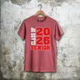 Senior 2026 Class Of 2026 Graduation Men's Comfort Colors T-Shirt Crimson