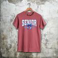 Senior 2026 Class Of 2026 Toile Coquette Bow Graduation 2026 Men's Comfort Colors T-Shirt Crimson