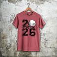 Senior 2026 Golf Player Heart Graduation Girls Teens Men's Comfort Colors T-Shirt Crimson