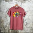 Senior Class Of 2019 Boho Tie Dye Graduation Men's Comfort Colors T-Shirt Crimson