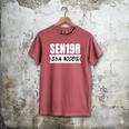 Senior Class 2019 Shirt High School Graduation Geek Men's Comfort Colors T-Shirt Crimson