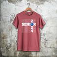 Senior Class Of 2024 Bowling First Day Of School Graduation Men's Comfort Colors T-Shirt Crimson
