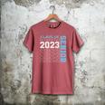 Senior Graduation Class Of 2023 Cute Senior 2023 Men's Comfort Colors T-Shirt Crimson