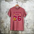 Senior Mom 2026 Proud Senior Mom Class Of 26 For Graduation Men's Comfort Colors T-Shirt Crimson