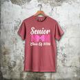 Senior Mom Class Of 2026 Pink Coquette Bow Graduation Men's Comfort Colors T-Shirt Crimson