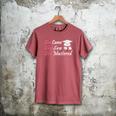 She Came She Saw She Mastered Graduation Men's Comfort Colors T-Shirt Crimson