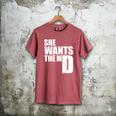 She Wants The MD Shirt Medical Graduation Doctor Men's Comfort Colors T-Shirt Crimson