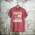 Shirt Please Be Patient I'm From The 1900s Over Men's Comfort Colors T-Shirt Crimson