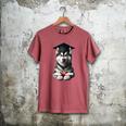 Siberian Husky Dog Graduation Cap Training School Graduate Men Women Kids Men's Comfort Colors T-Shirt Crimson